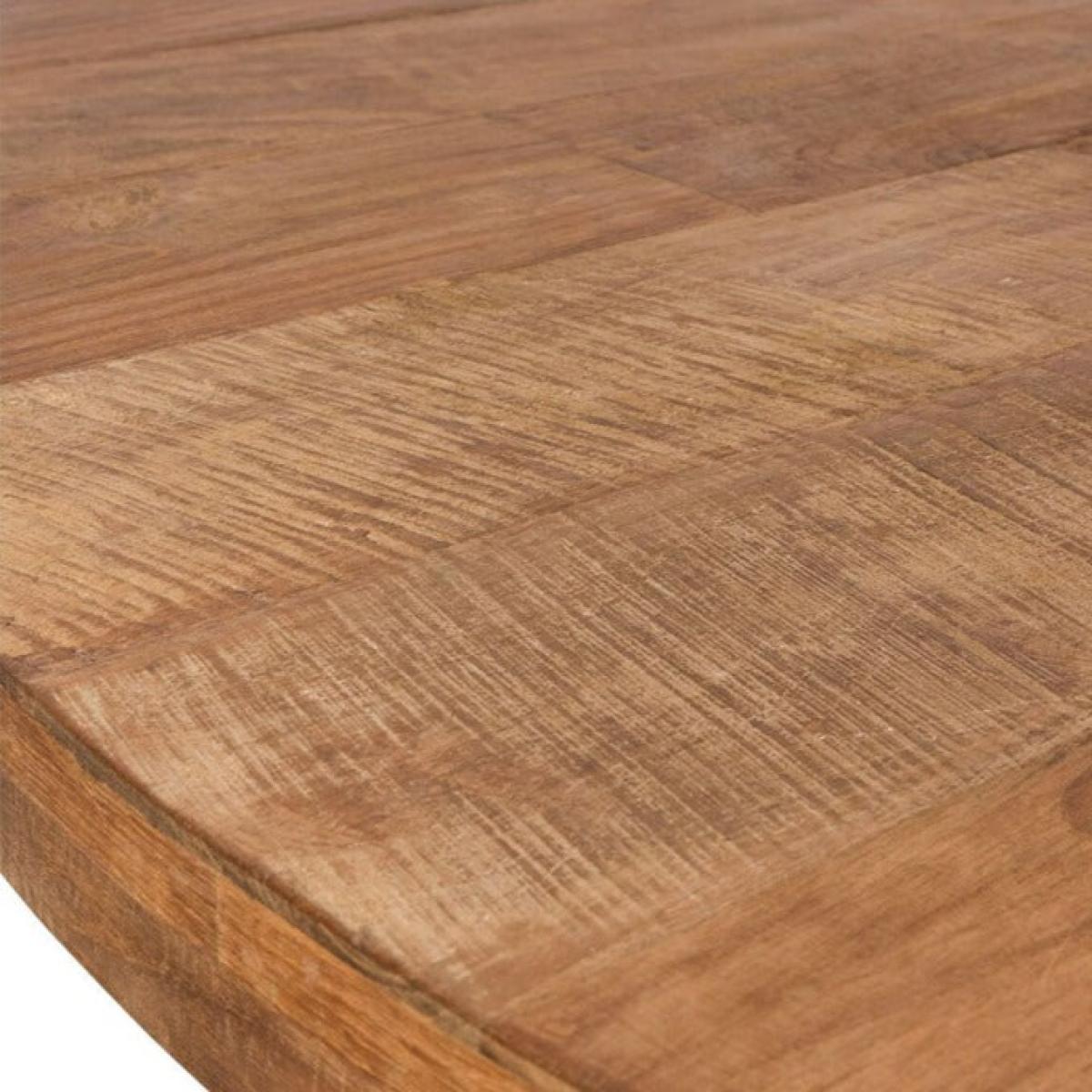 DTP Interiors Tradition Round Dining Table in Recycled Teakwood – image 5