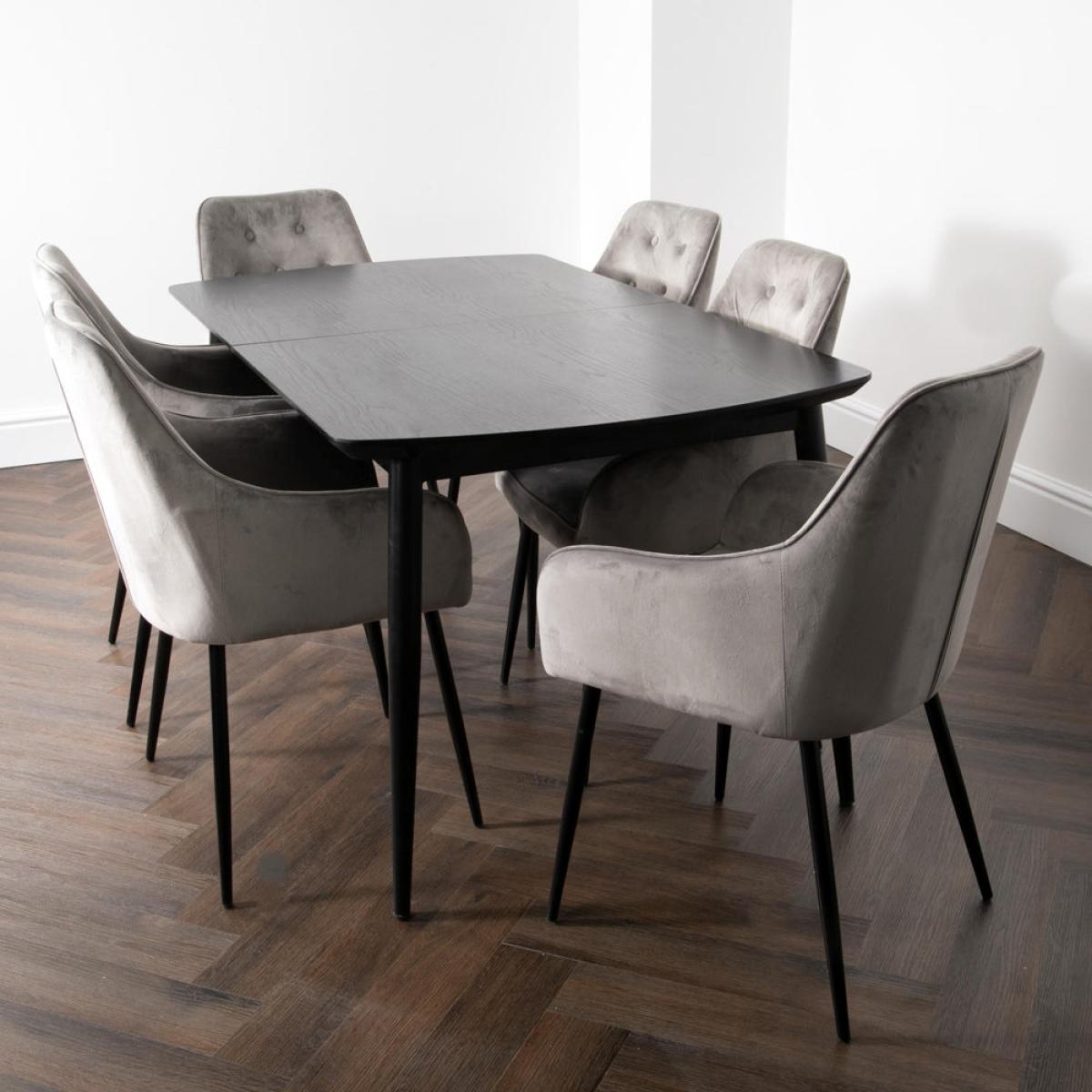 Native Home Oxford Dark Ash Dining Table – image 3
