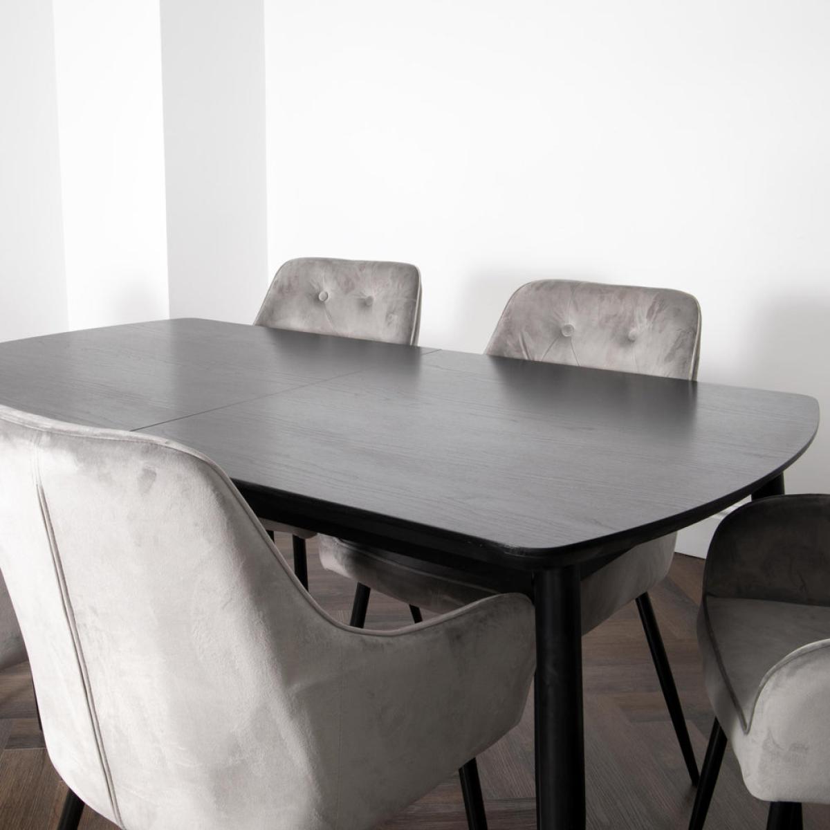 Native Home Oxford Dark Ash Dining Table – image 4