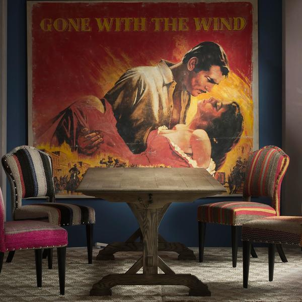 Andrew Martin Wine Makers Brown Dining Table – image 3