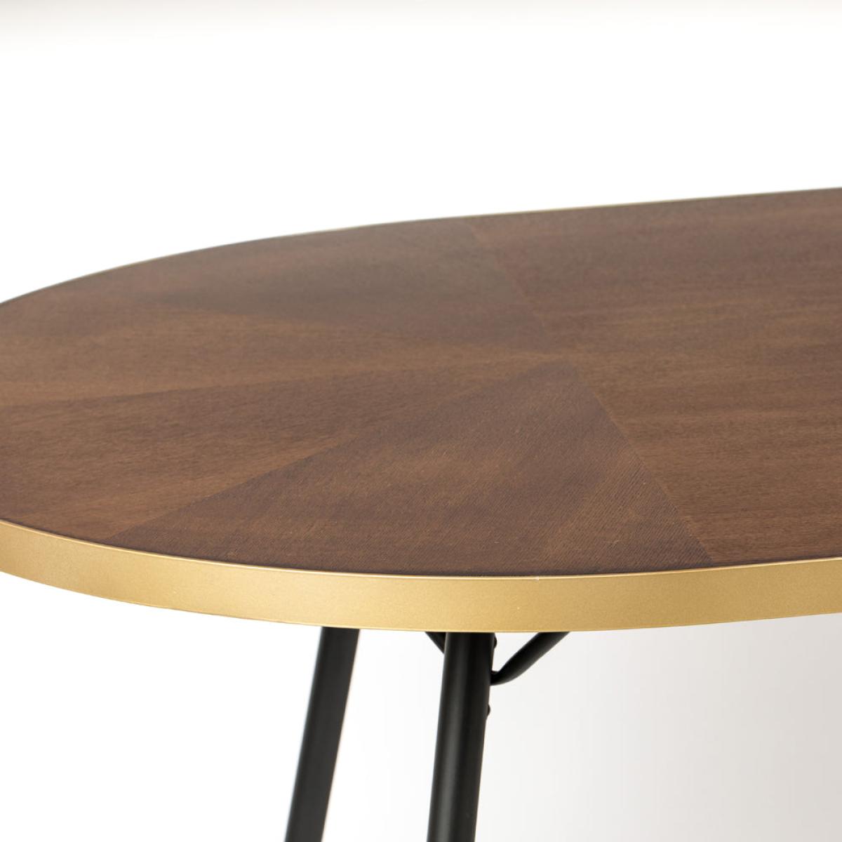 Olivia's Nordic Living Collection - Daven Oval Dining Table in Brown – image 5