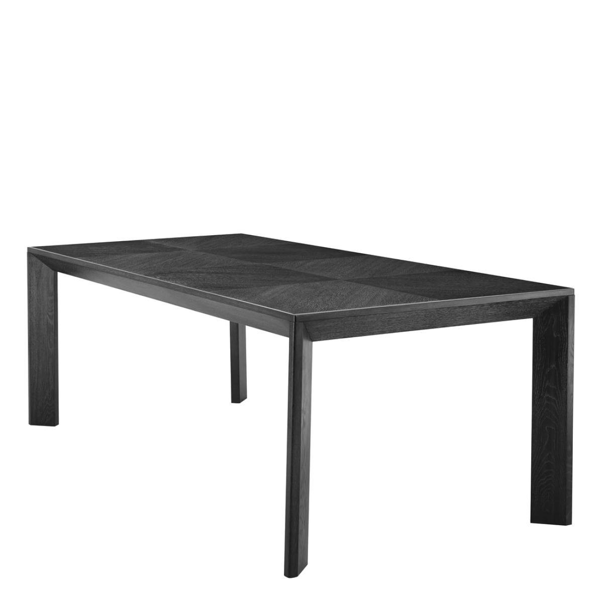 Eichholtz Tremont Dining Table in Charcoal Grey Oak Veneer – image 2