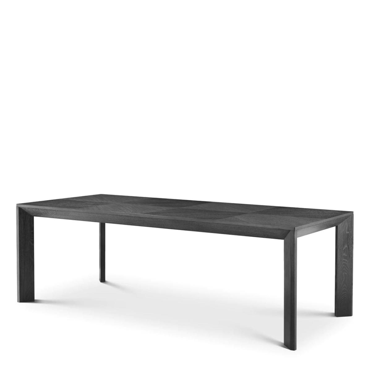 Eichholtz Tremont Dining Table in Charcoal Grey Oak Veneer – image 3