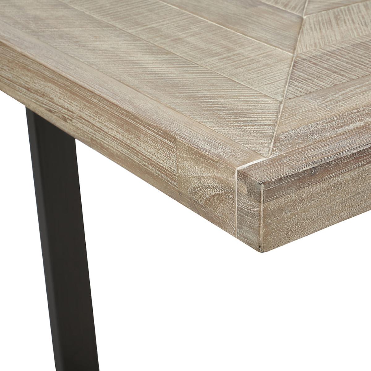 Olivia's Martha Acacia Wood Dining Table – image 4