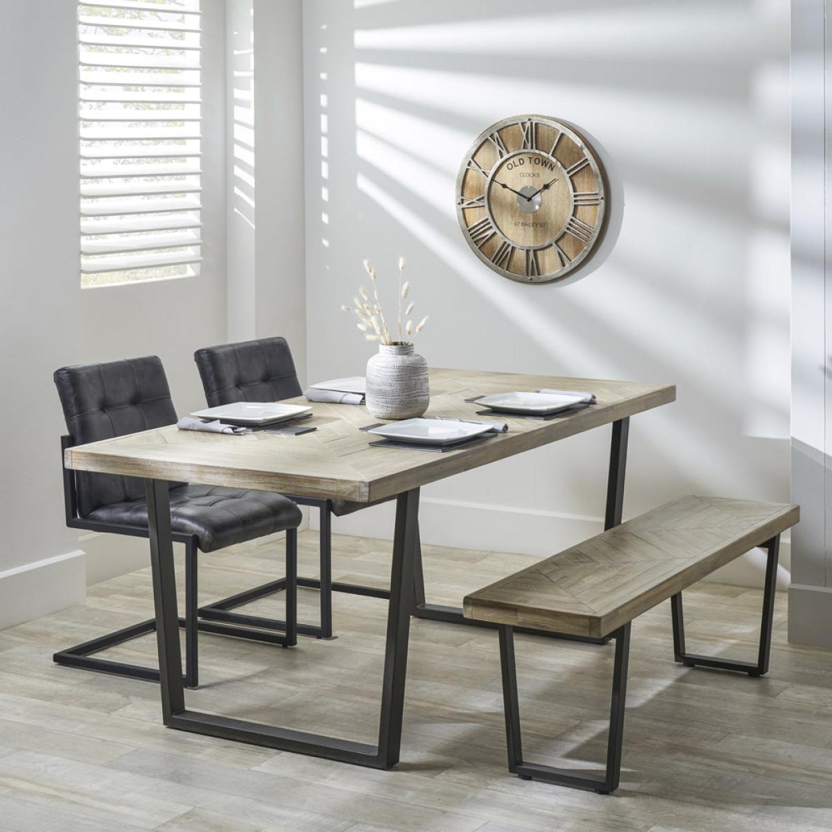 Olivia's Martha Acacia Wood Dining Table – image 7