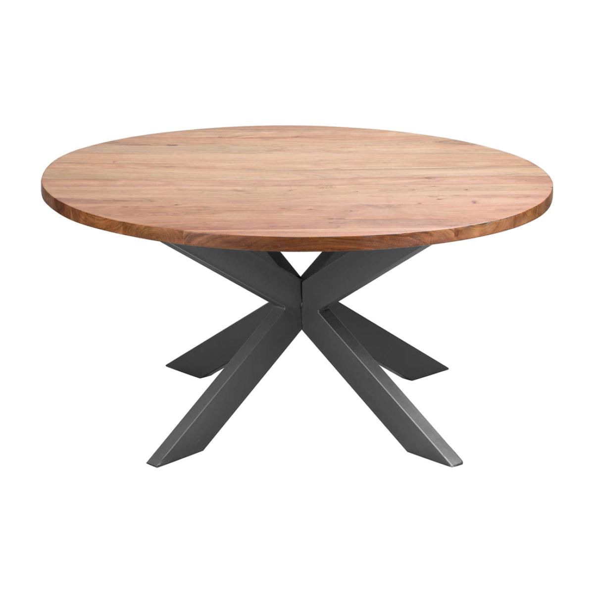 Hill Interiors Live Edge Collection Large Round Dining Table – image 1