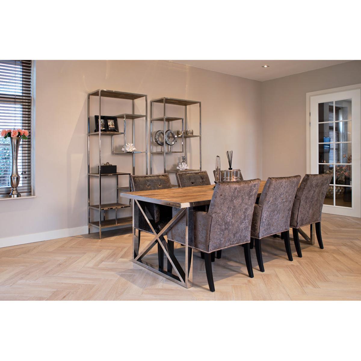 Richmond Redmond Brown 6-8 & 8-10 Seater Dining Table / Small – image 5