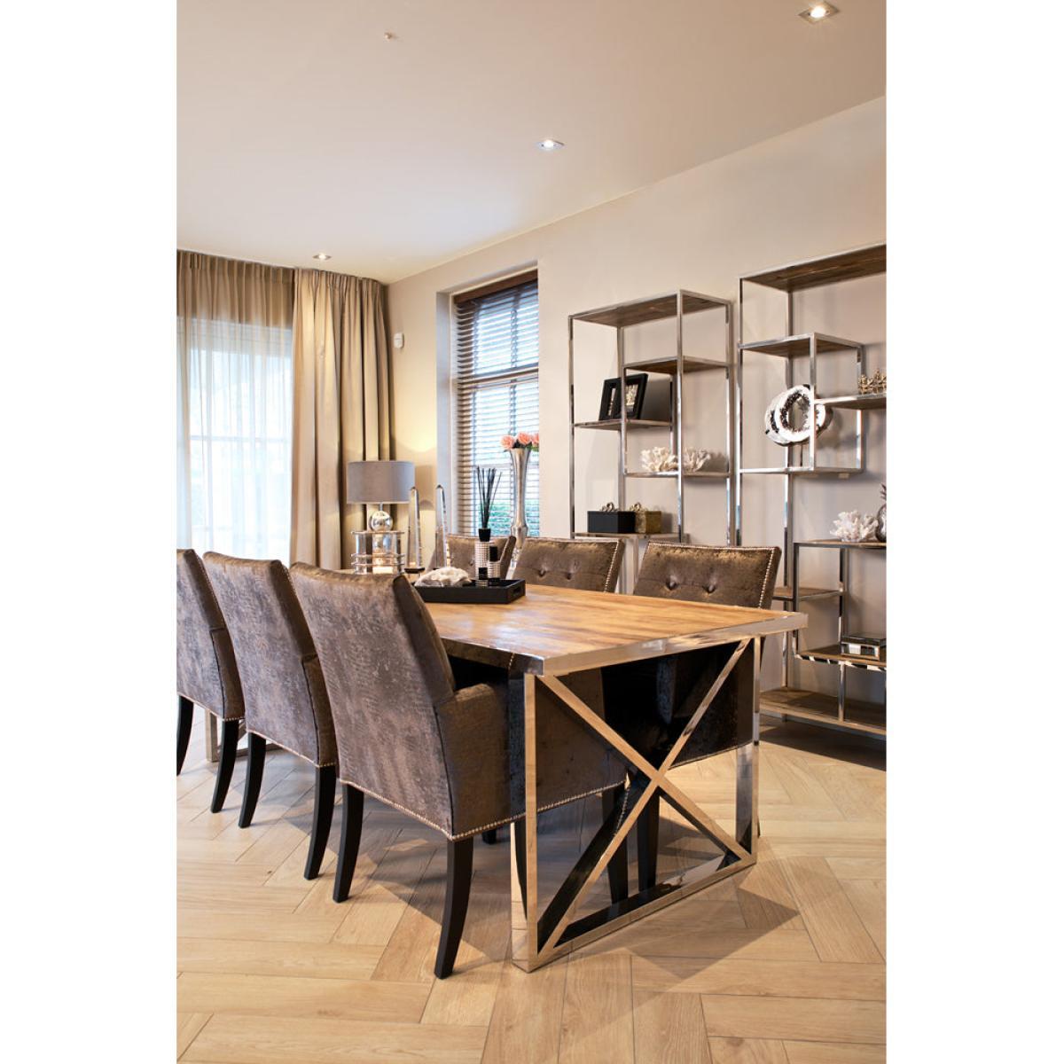 Richmond Redmond Brown 6-8 & 8-10 Seater Dining Table / Small – image 6