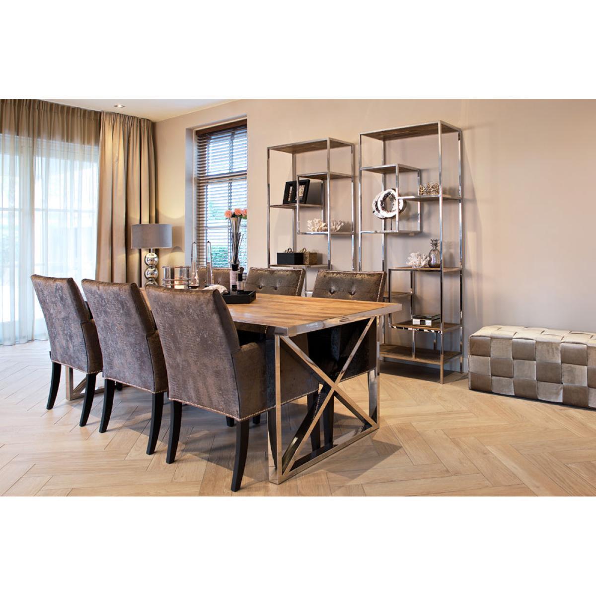 Richmond Redmond Brown 6-8 & 8-10 Seater Dining Table / Small – image 8