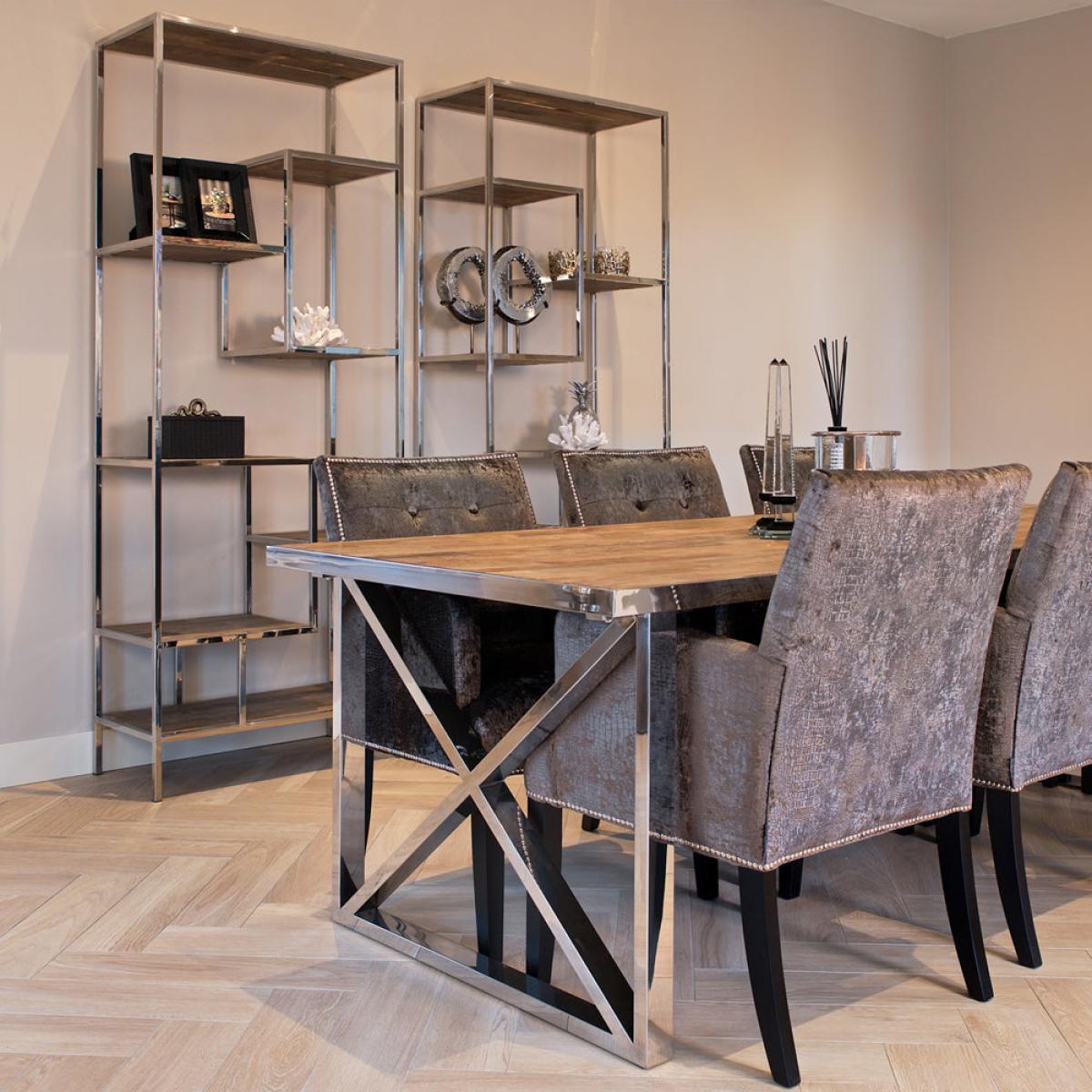 Richmond Redmond Brown 6-8 & 8-10 Seater Dining Table / Small – image 9