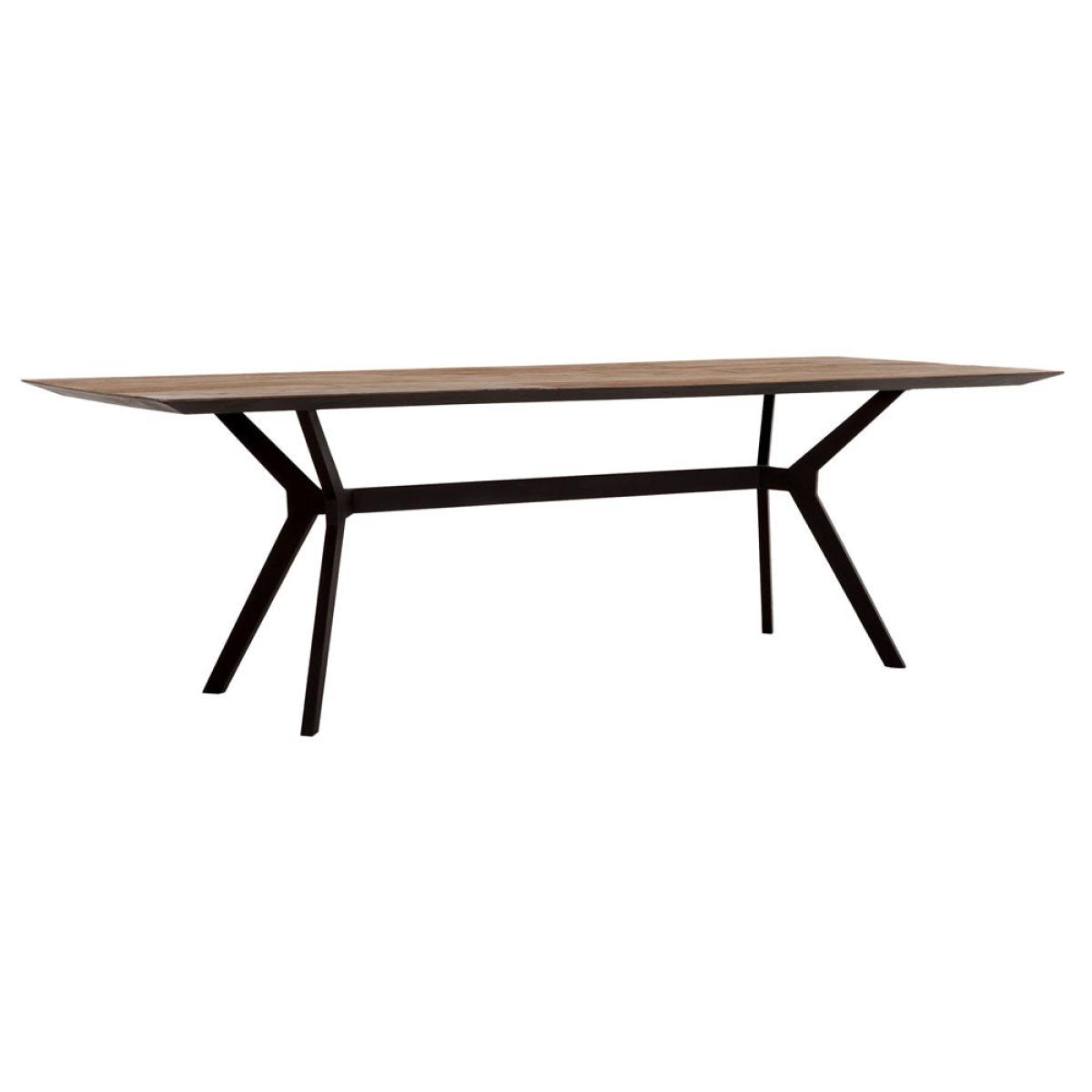 DTP Home Metropole Rectangular Dining Table in Recycled Teakwood Finish / Medium – image 2