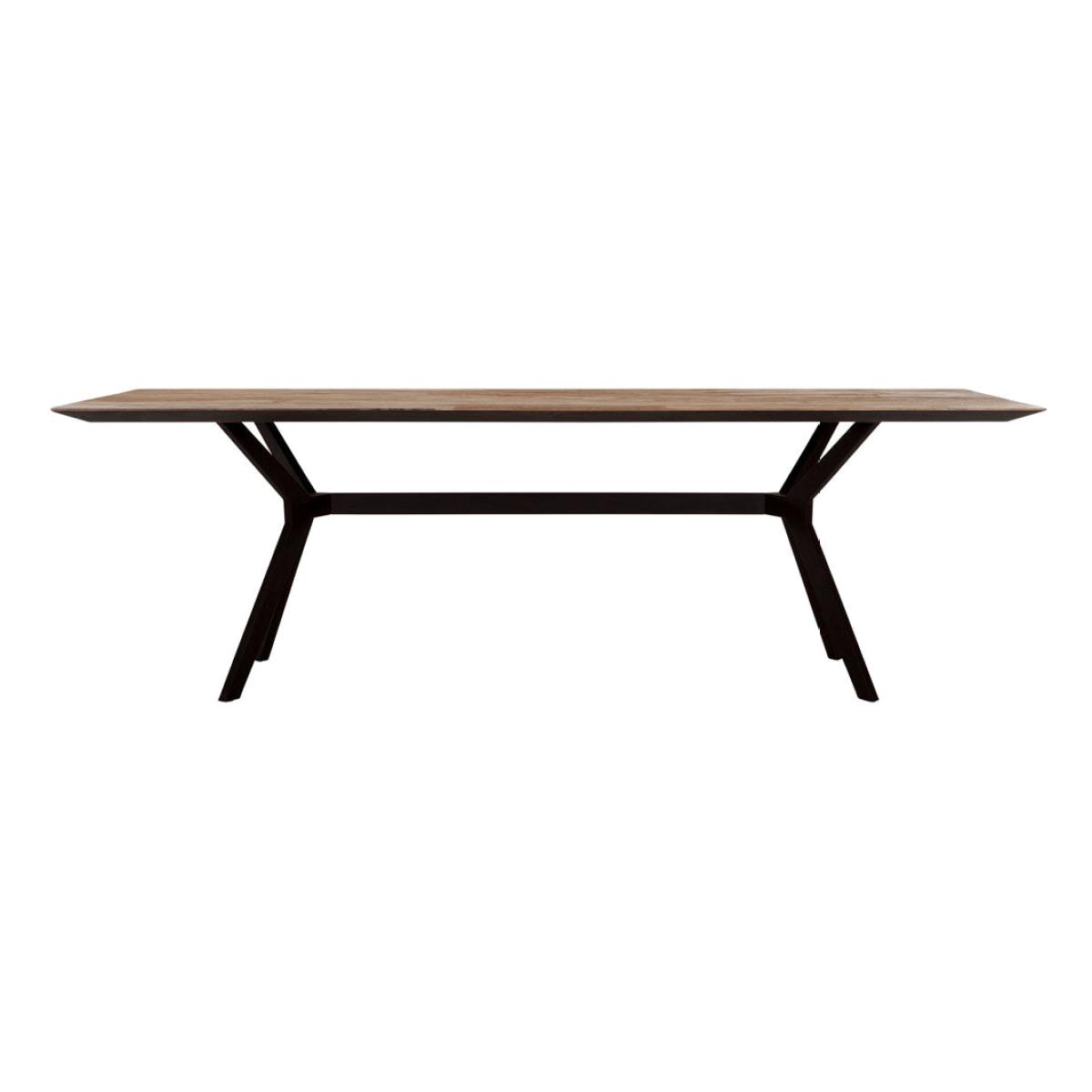 DTP Home Metropole Rectangular Dining Table in Recycled Teakwood Finish / Medium – image 1