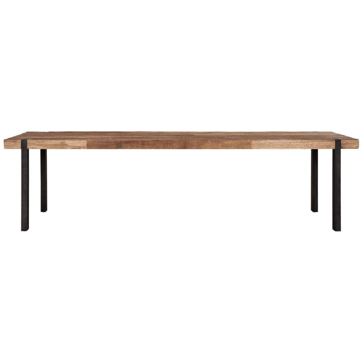 DTP Home Beam Dining Table with Recycled Teakwood Finish Top / Extra Large – image 2