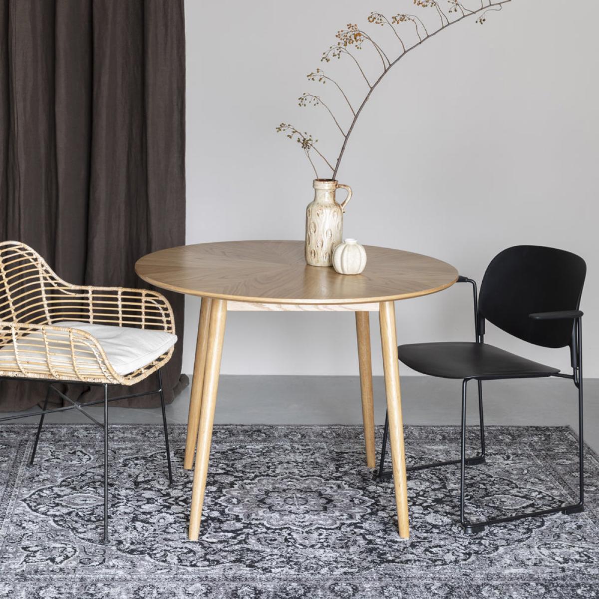 Olivia's Nordic Living Collection - Floris Dining Table in Natural / Large - 120cm – image 4