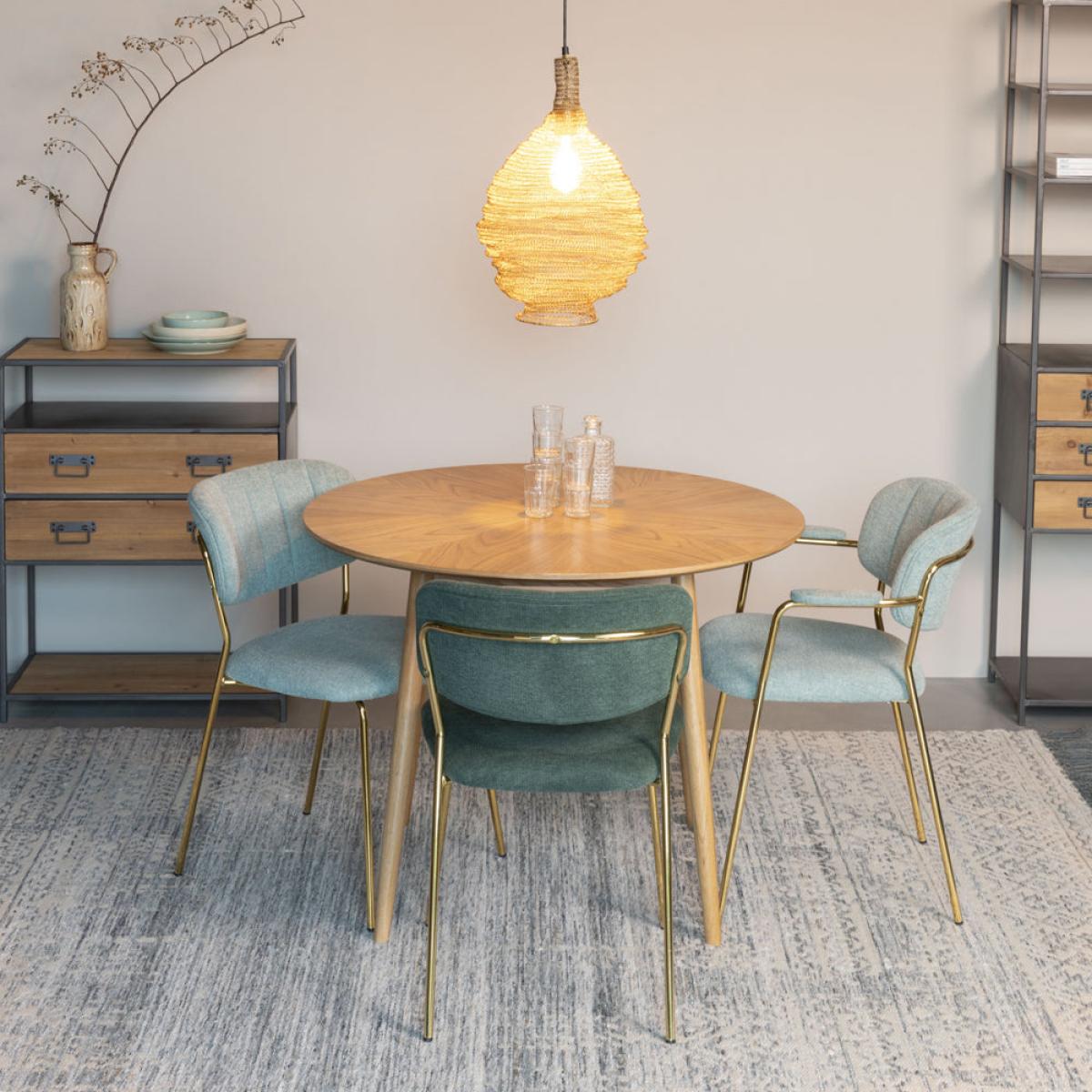 Olivia's Nordic Living Collection - Floris Dining Table in Natural / Large - 120cm – image 5