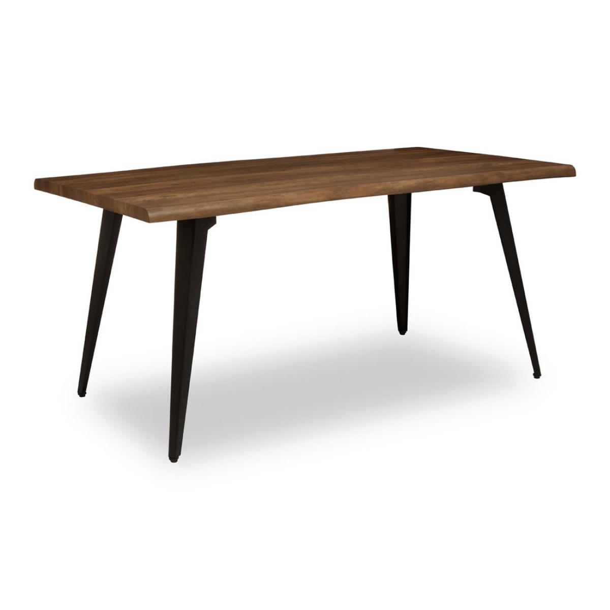 Olivia's Alice Dining Table in Brown Paper Veneer – image 2