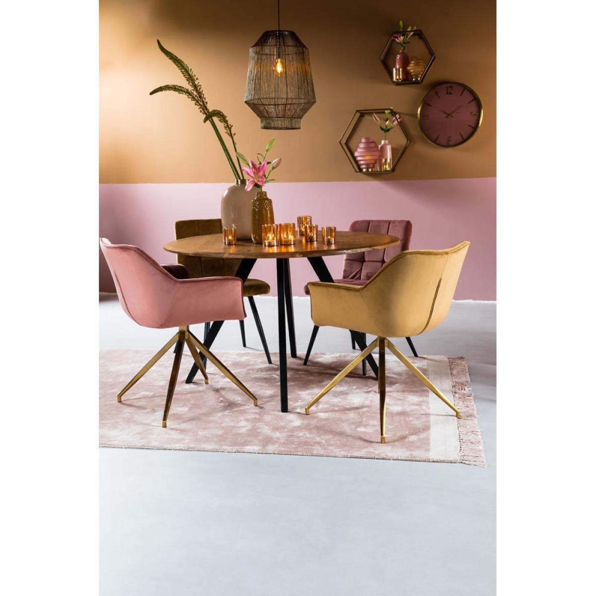 Light & Living Mimoso Dining Table Black – image 3