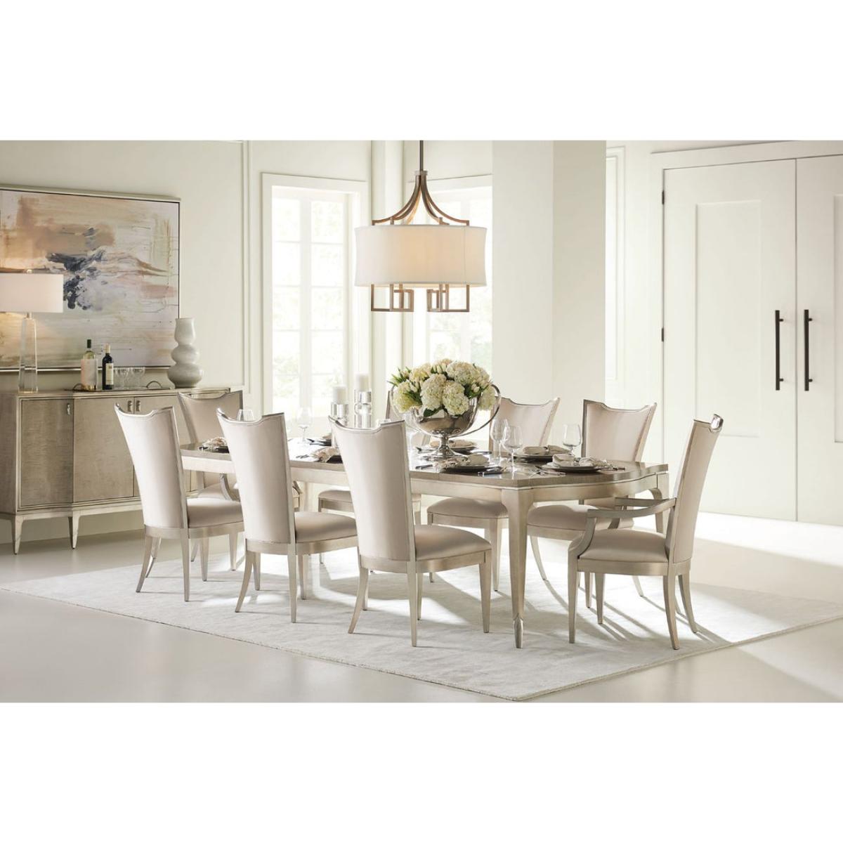 Caracole Classic On A Silver Platter Dining Table – image 3
