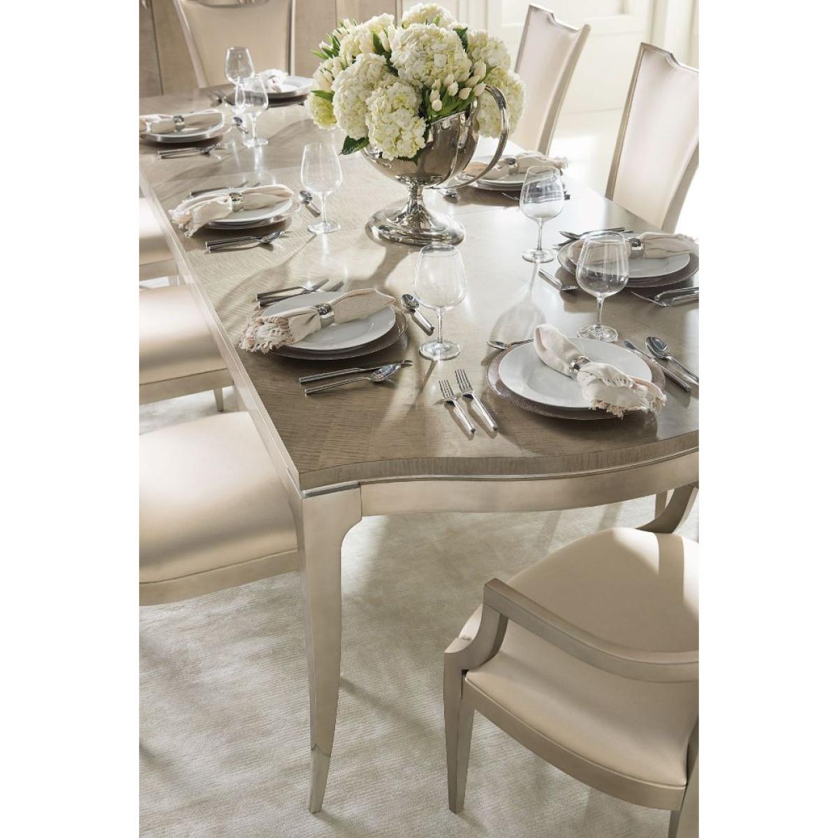 Caracole Classic On A Silver Platter Dining Table – image 5