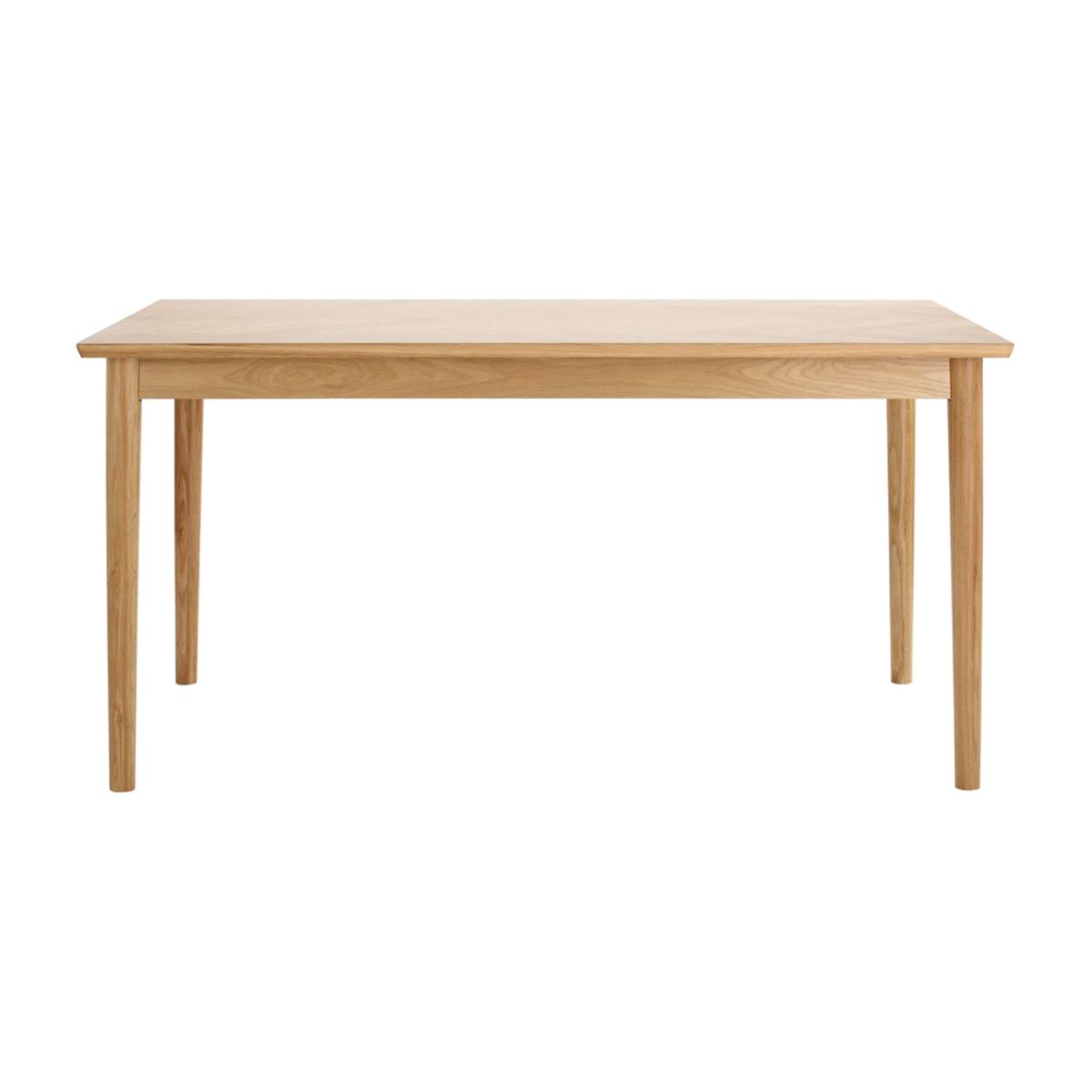 Herringbone Oak Dining Table - 150cm – image 1