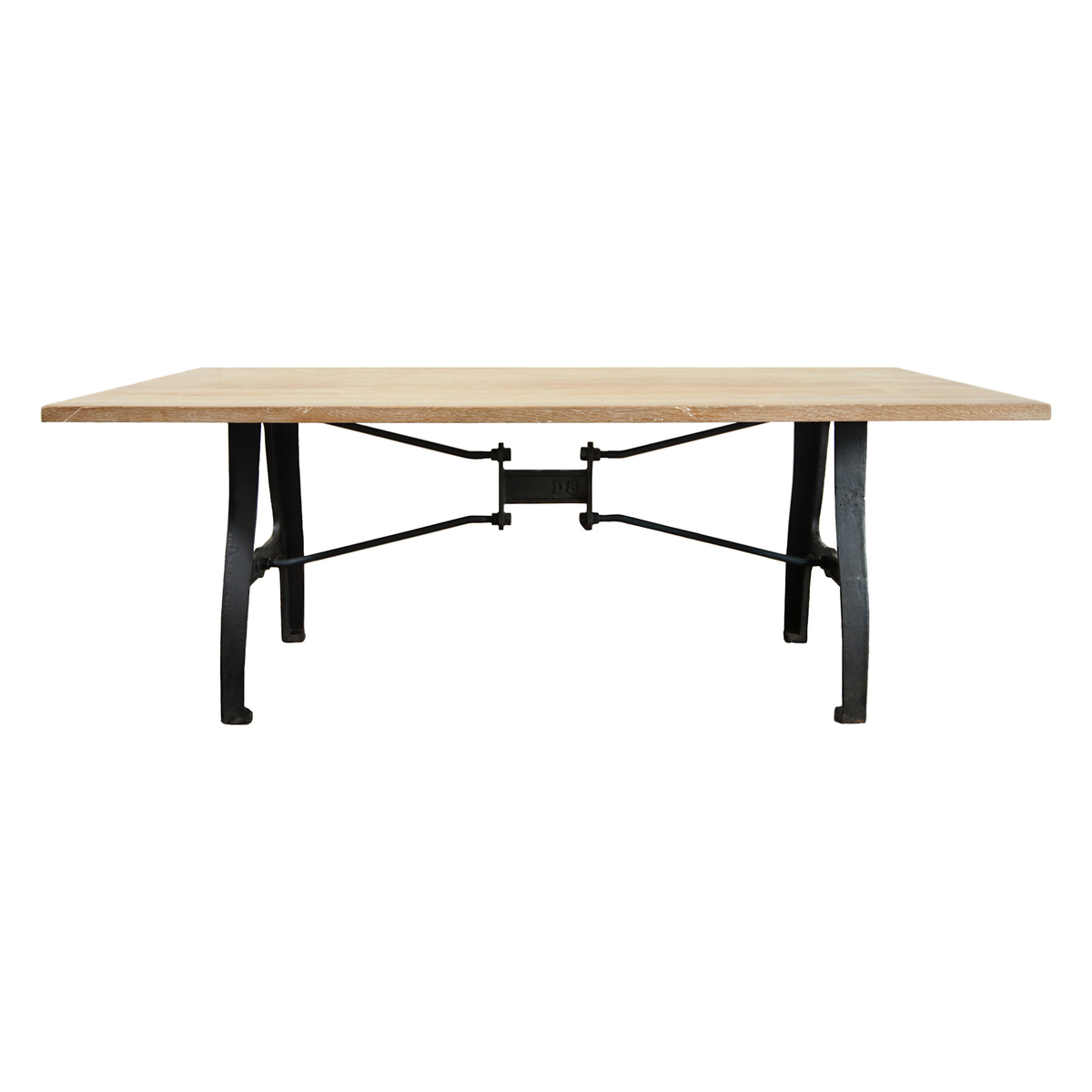 District 8 - Dining Table - Weathered Oak – image 1
