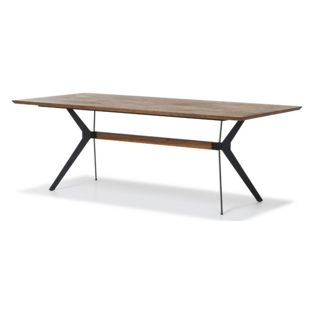Ohio - Rustic Oak Dining Table – 180cm – image 2