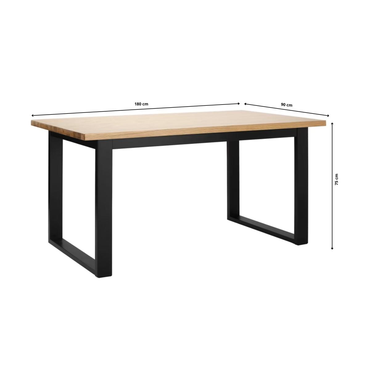 Shelton - Oak Dining Table - 180cm – image 7