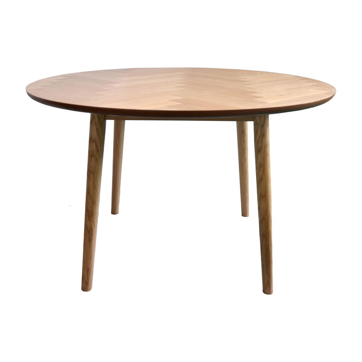 Parquet Round Dining Table - 120cm – image 1