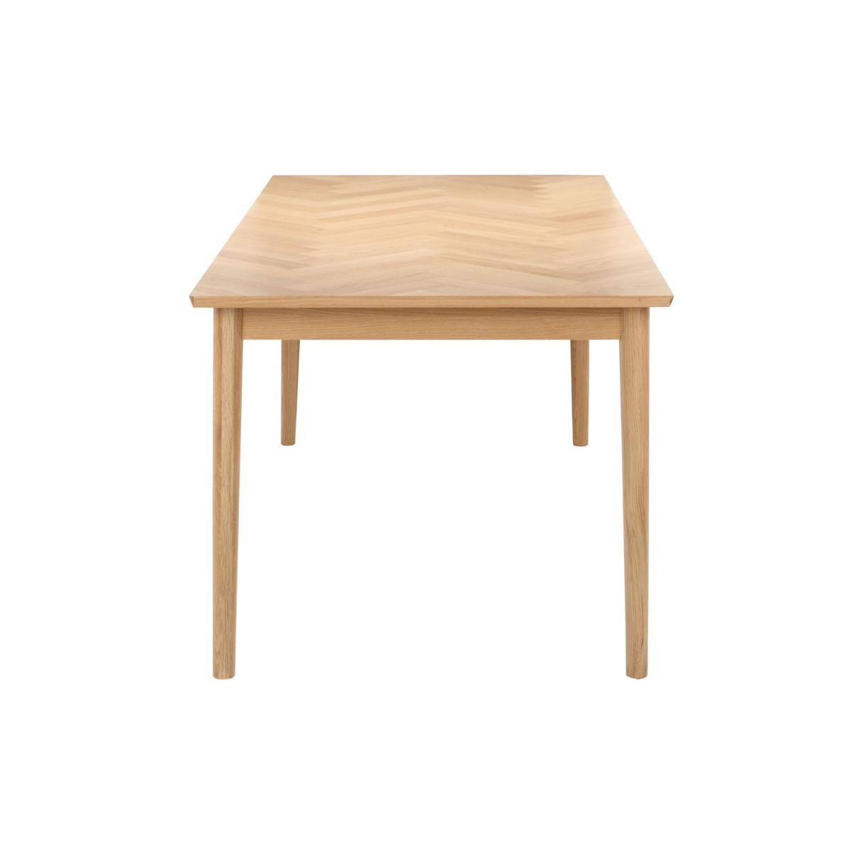 Herringbone Oak Dining Table - 180cm – image 3