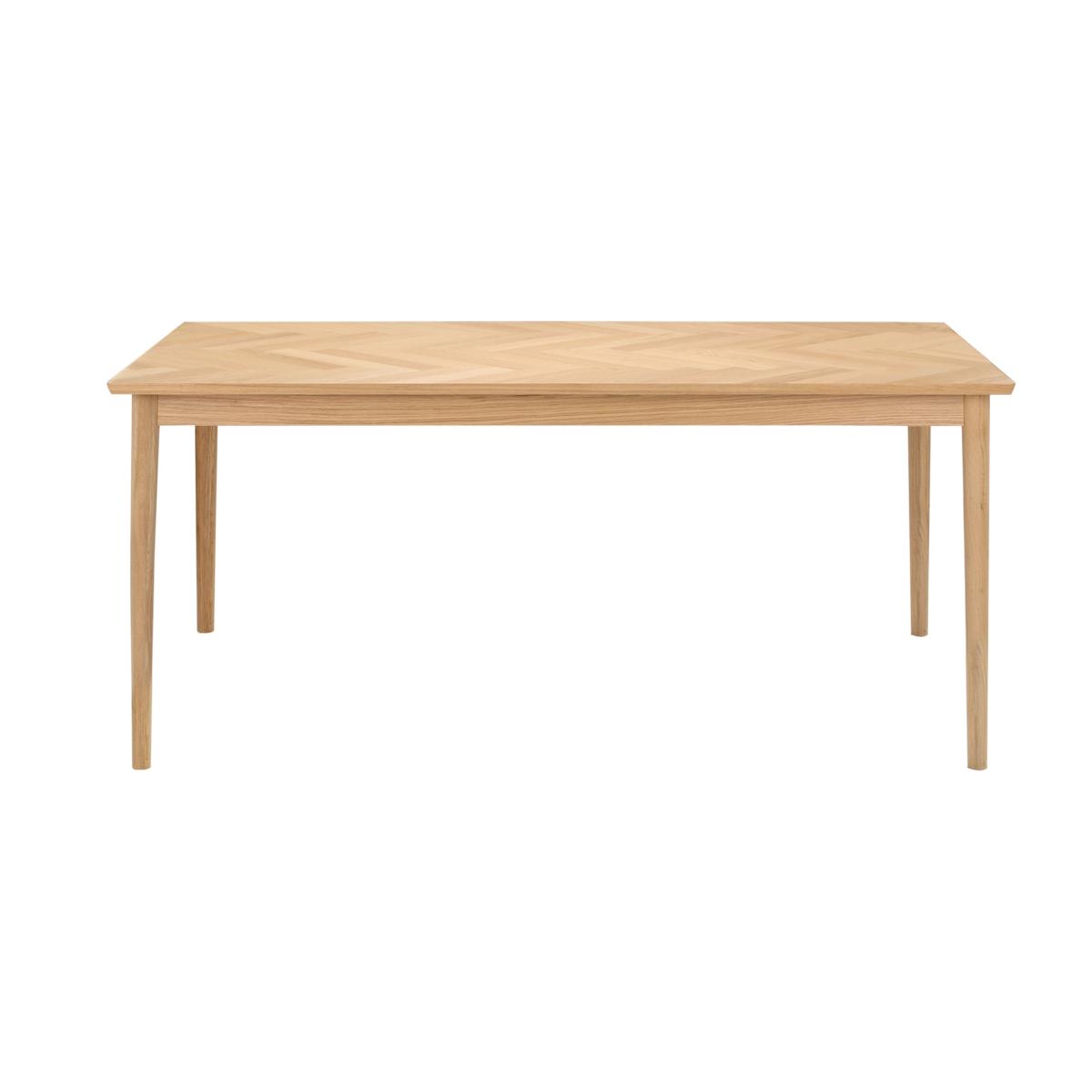 Herringbone Oak Dining Table - 180cm – image 1