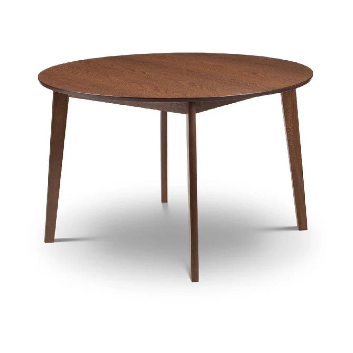 Julian Bowen Farringdon Circular Table In Walnut – image 2