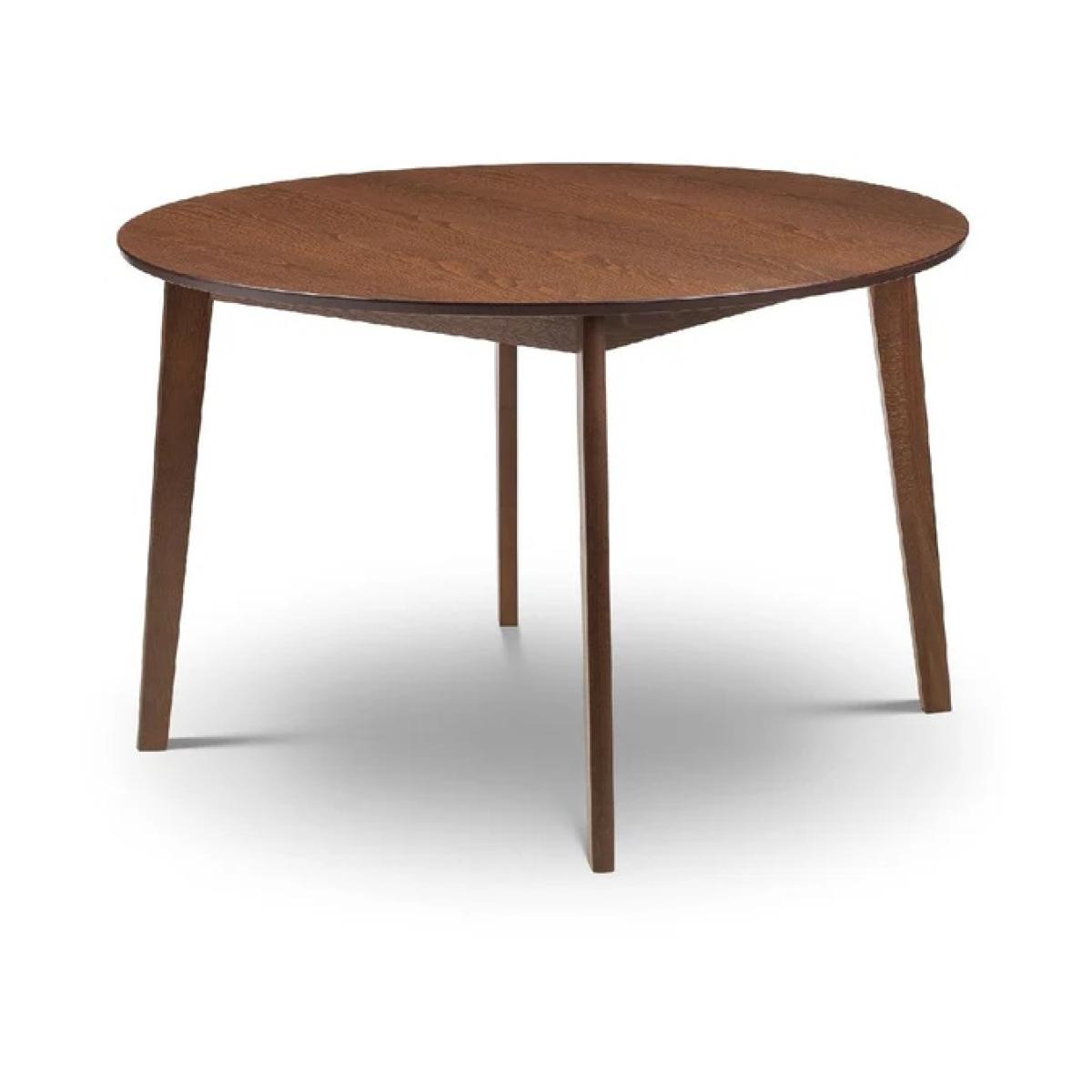 Julian Bowen Farringdon Circular Table In Walnut – image 3