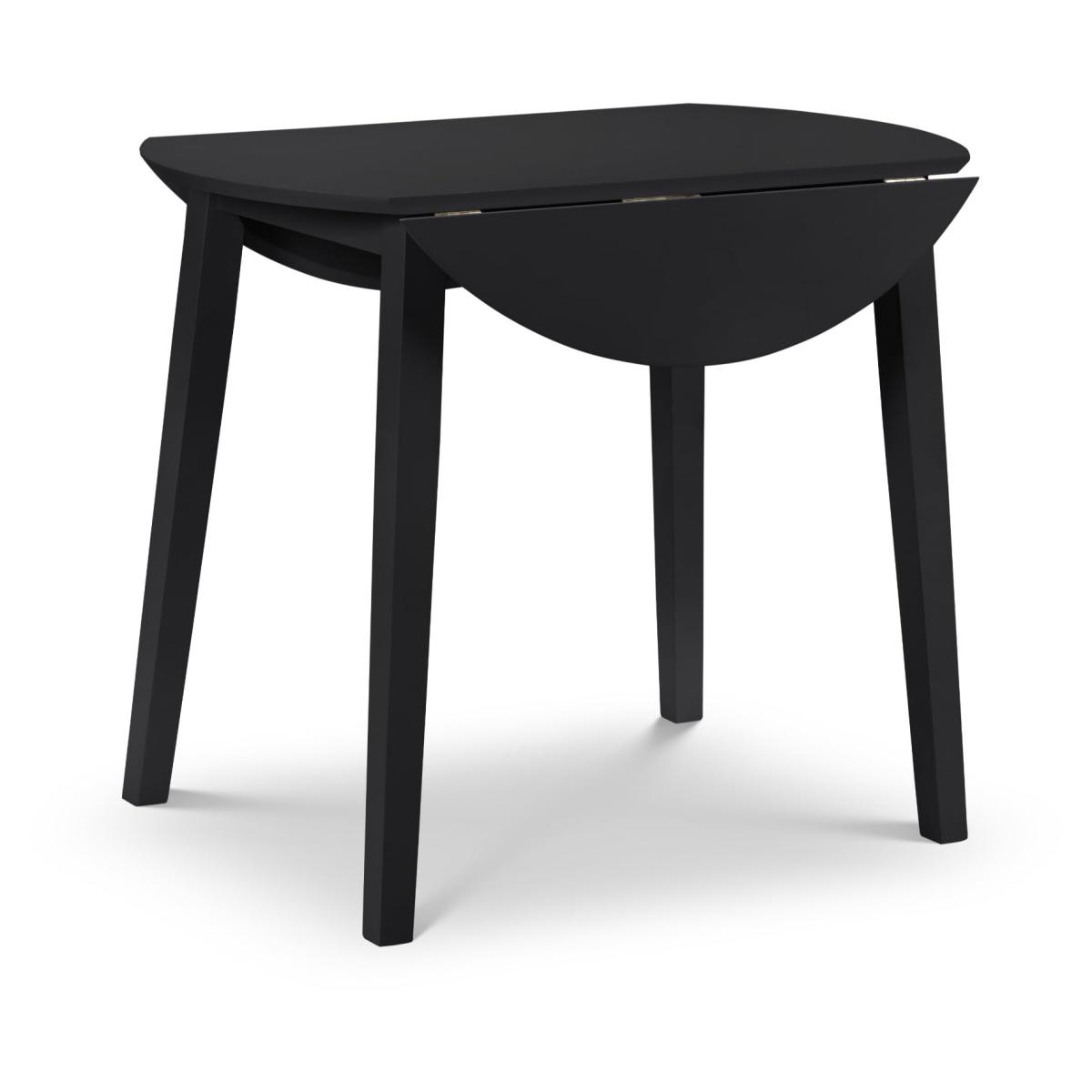 Julian Bowen Coast Dropleaf Table - Black – image 3