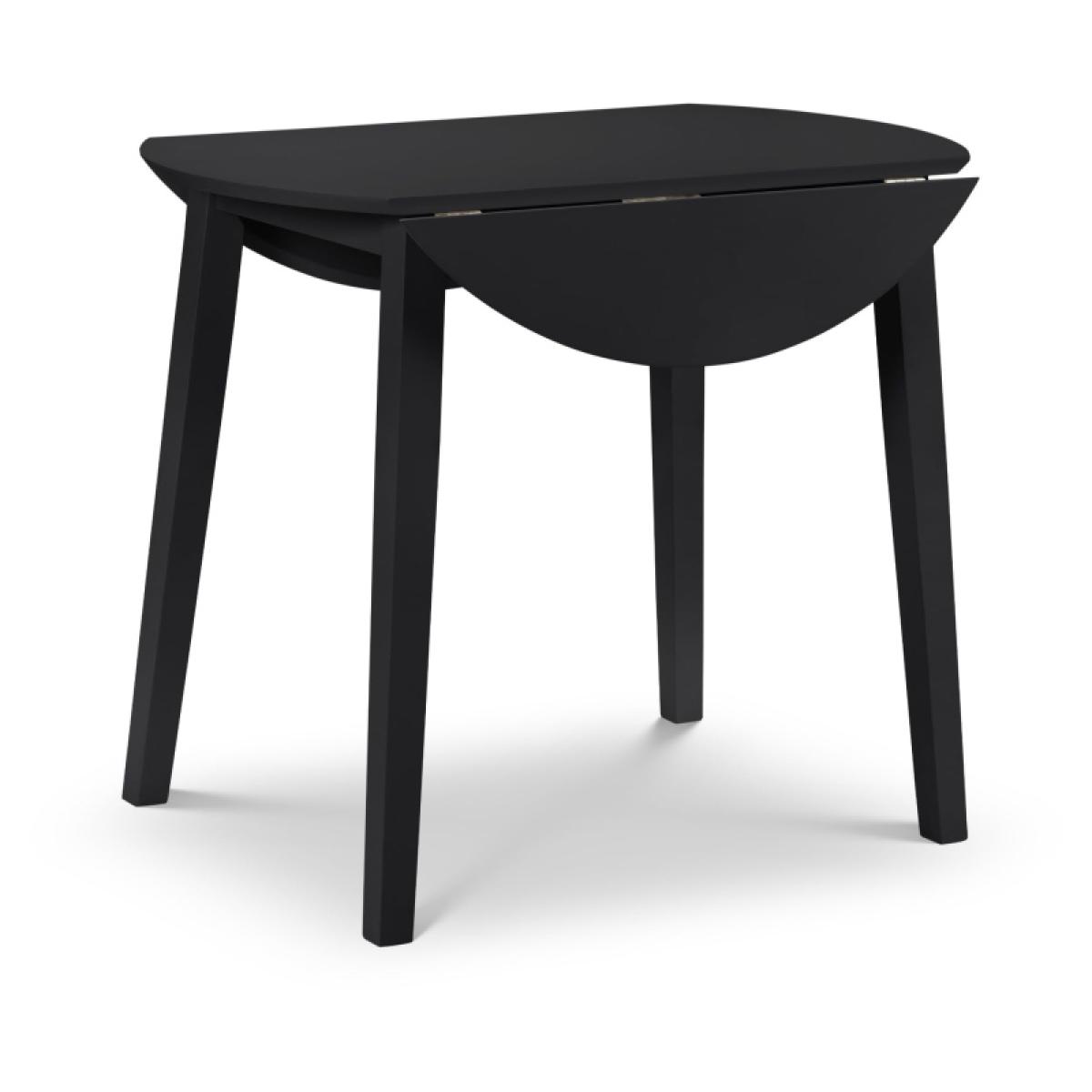 Julian Bowen Coast Dropleaf Table - Black – image 5