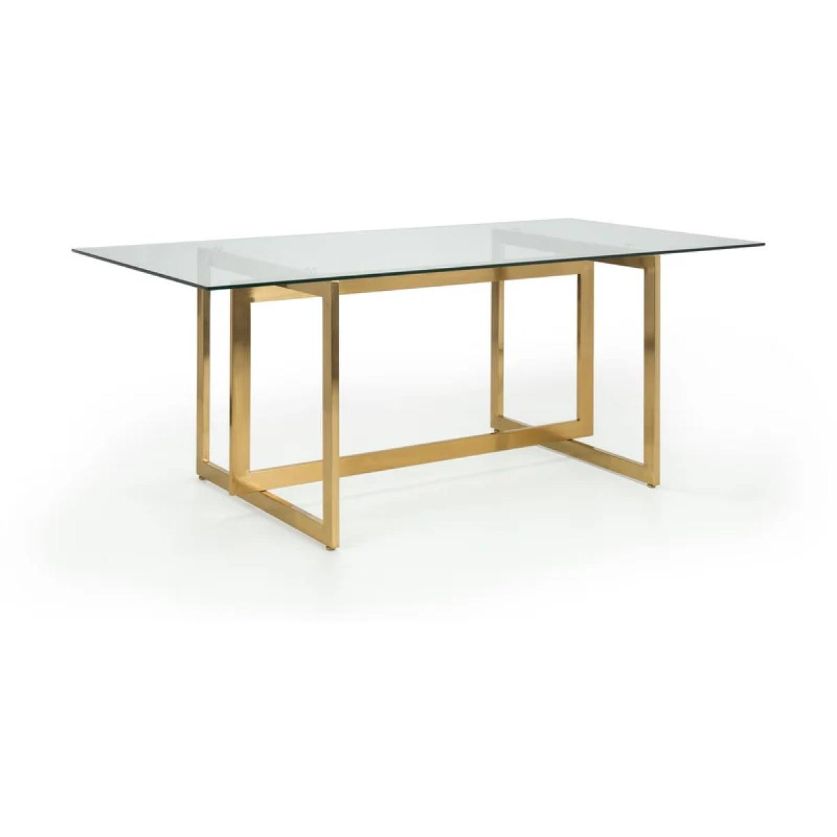 Julian Bowen Minori Dining Table In Gold – image 9