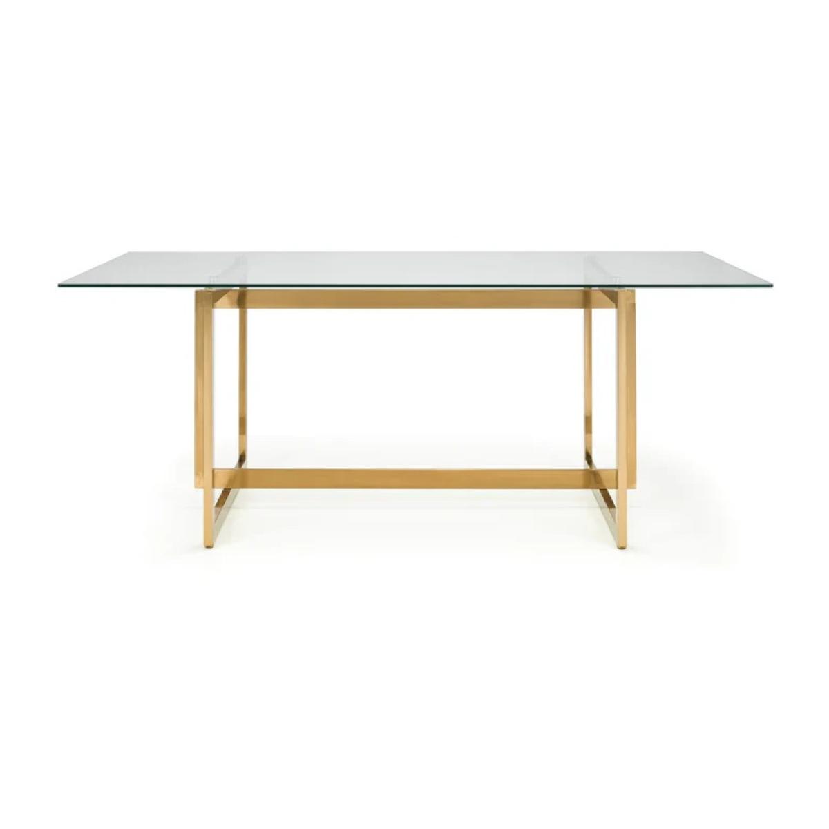 Julian Bowen Minori Dining Table In Gold – image 10