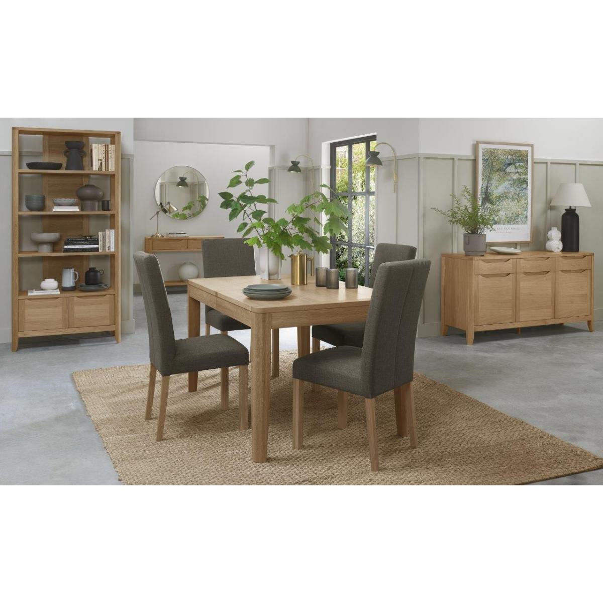 Jasper Oak 4-6 Extending Dining Table – image 10