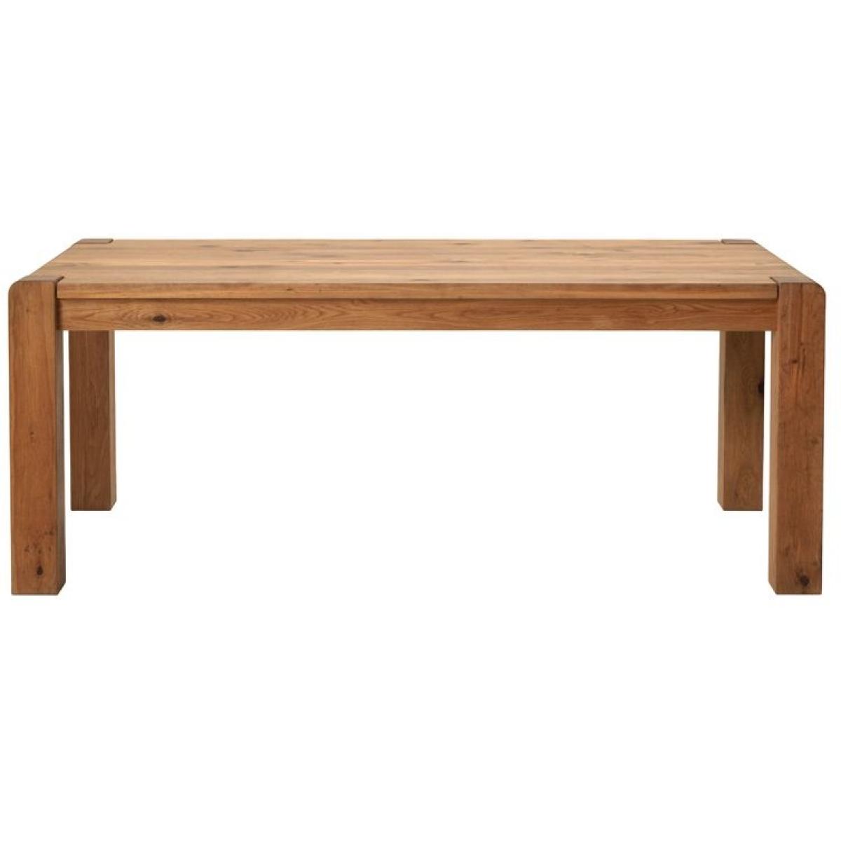 Downtown Imola Oak Large Dining Table – image 2
