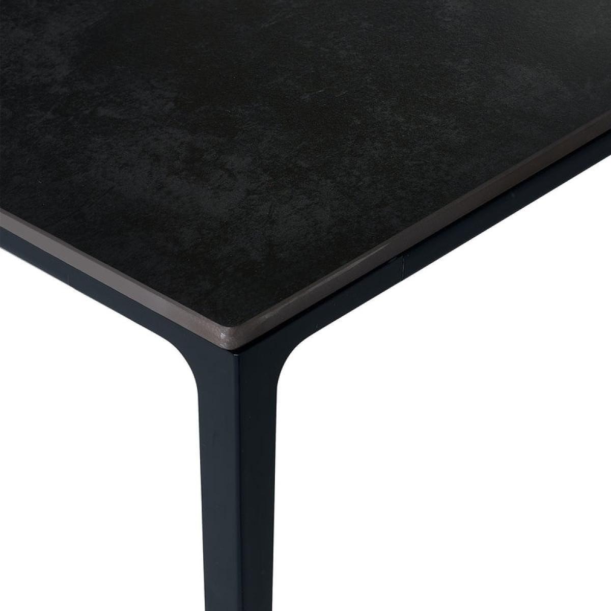 Julian Bowen Miami Rectangular Stone Top Dining Table - Slate Grey In SlateGrey – image 5