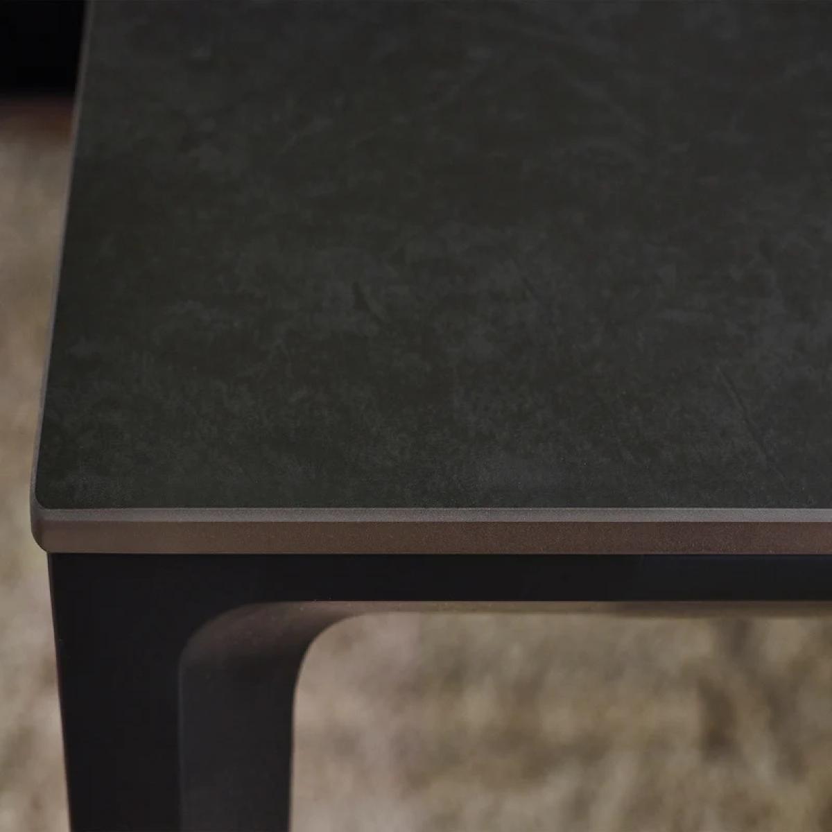 Julian Bowen Miami Rectangular Stone Top Dining Table - Slate Grey In SlateGrey – image 8