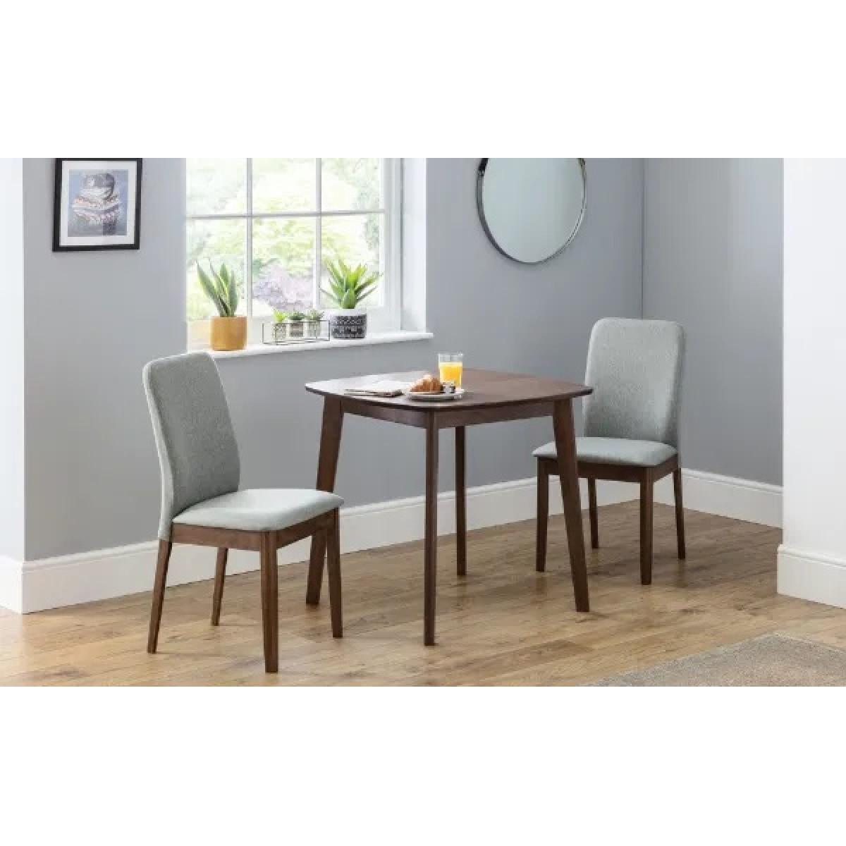 Julian Bowen Lennox Square Table In Walnut – image 2