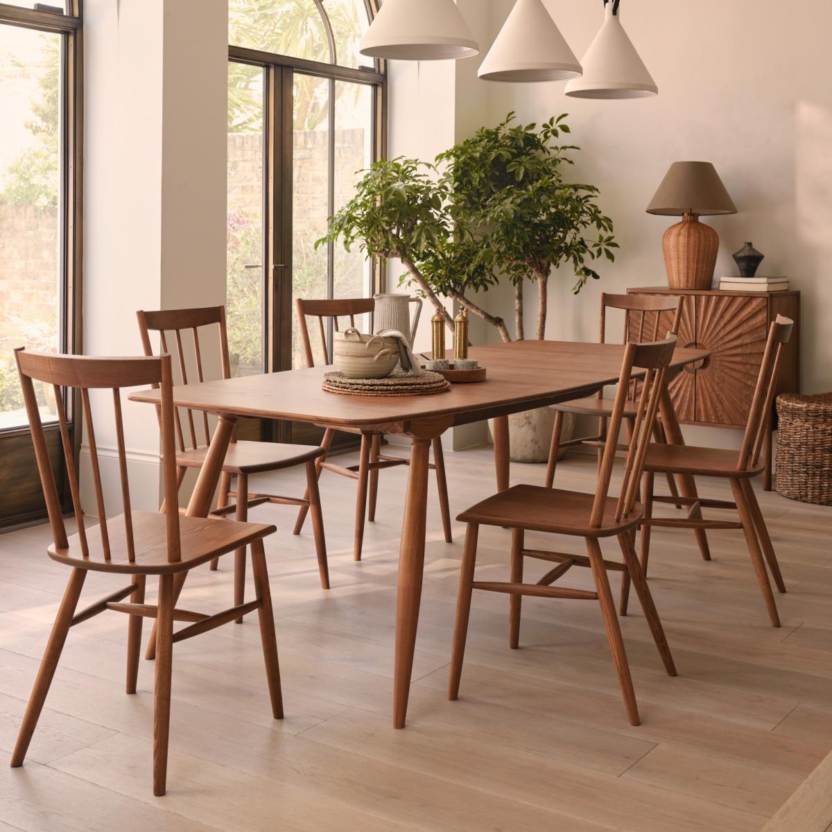 Ercol Fairmile Large Extending Dining Table – image 1