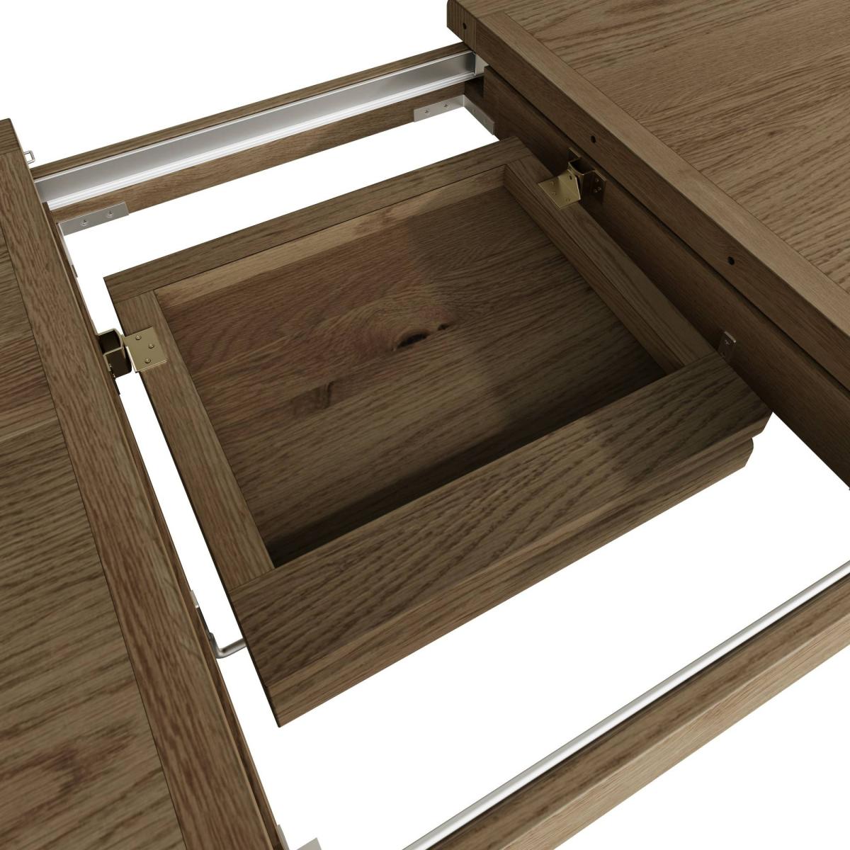 Hexham 2.0m Cross Leg Extending Dining Table – image 10