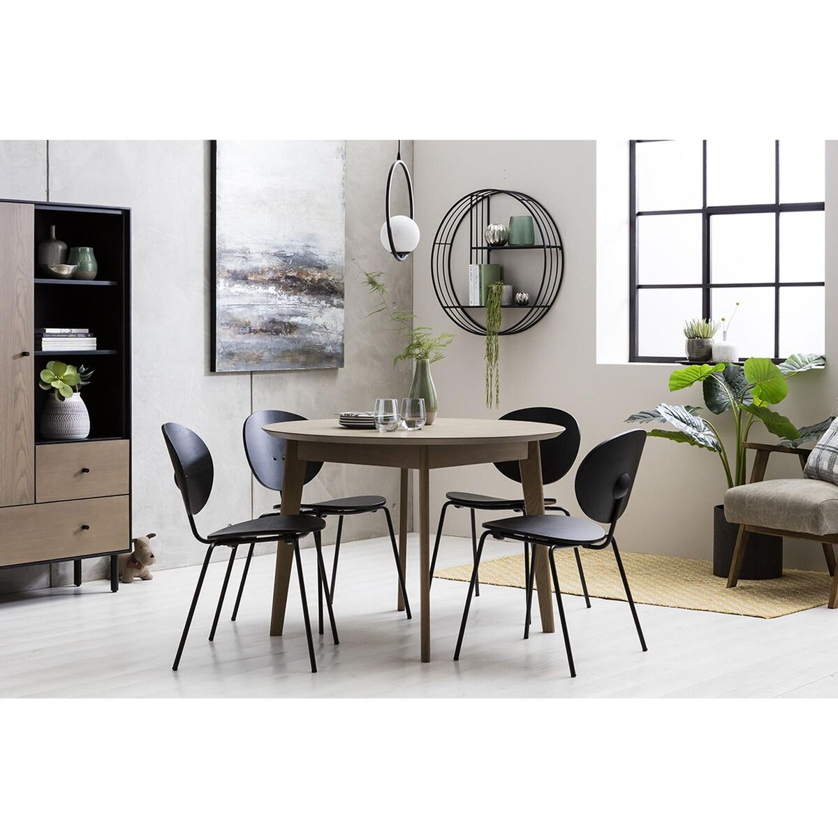 Travis Round Dining Table in Natural – image 3