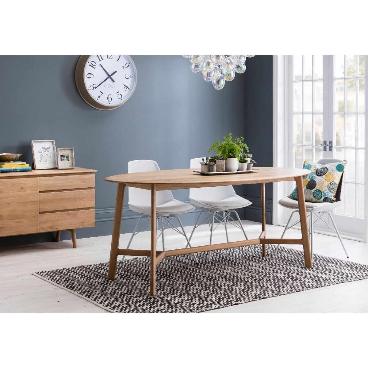 Menorca Oak Dining Table – image 3