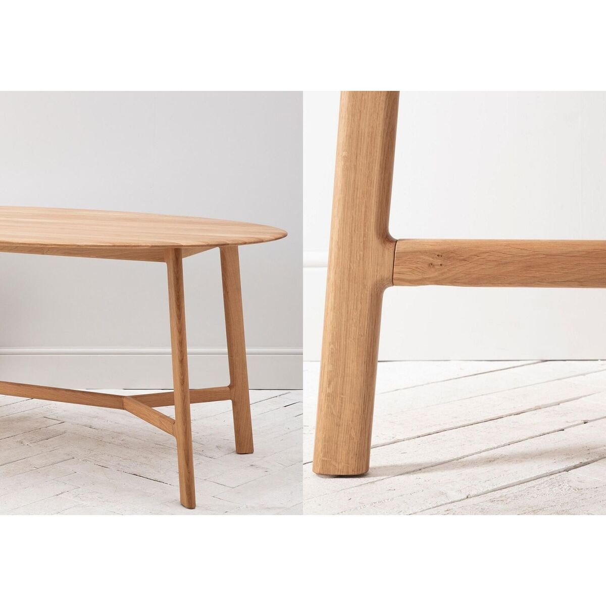 Menorca Oak Dining Table – image 4