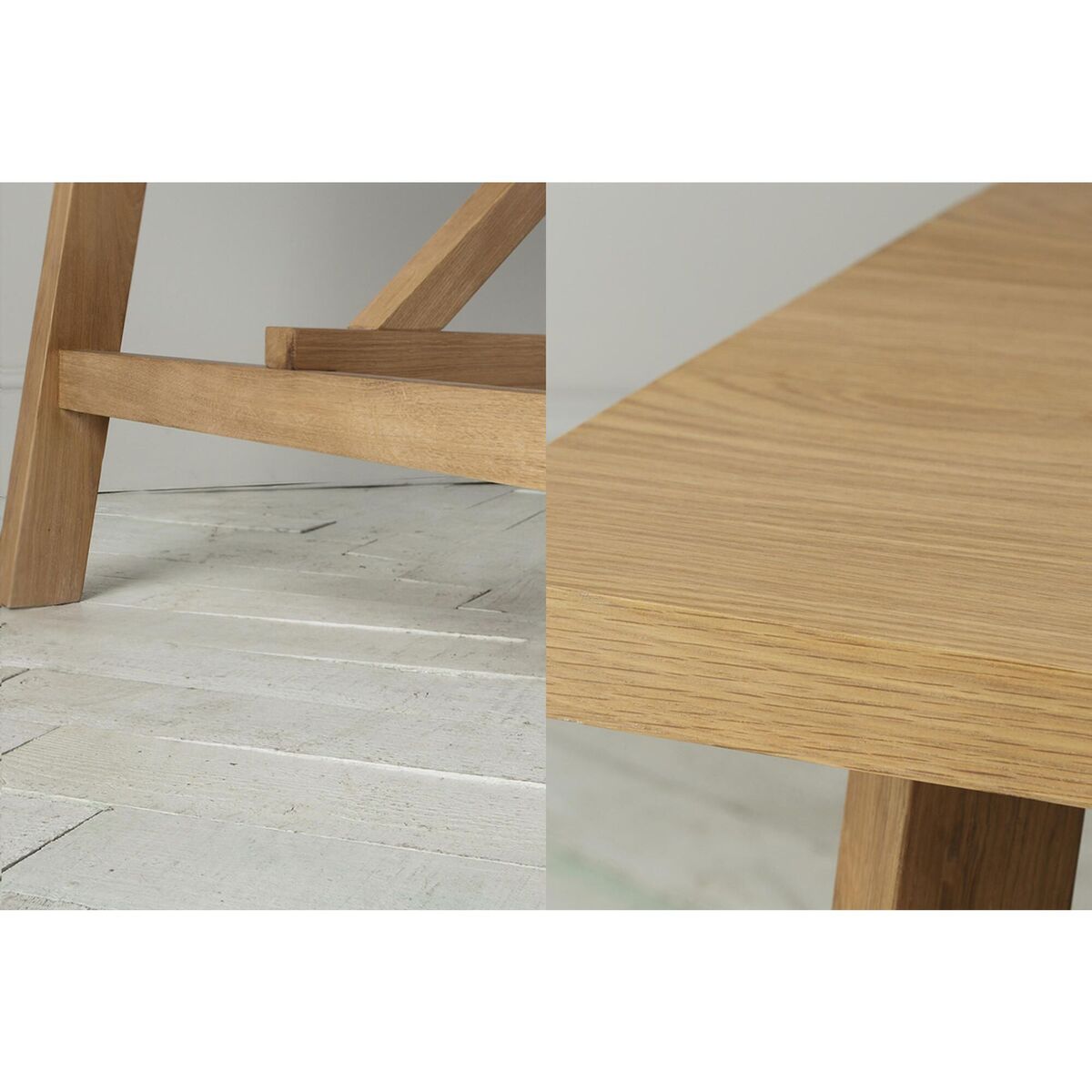 Alec Oak Dining Table – image 6