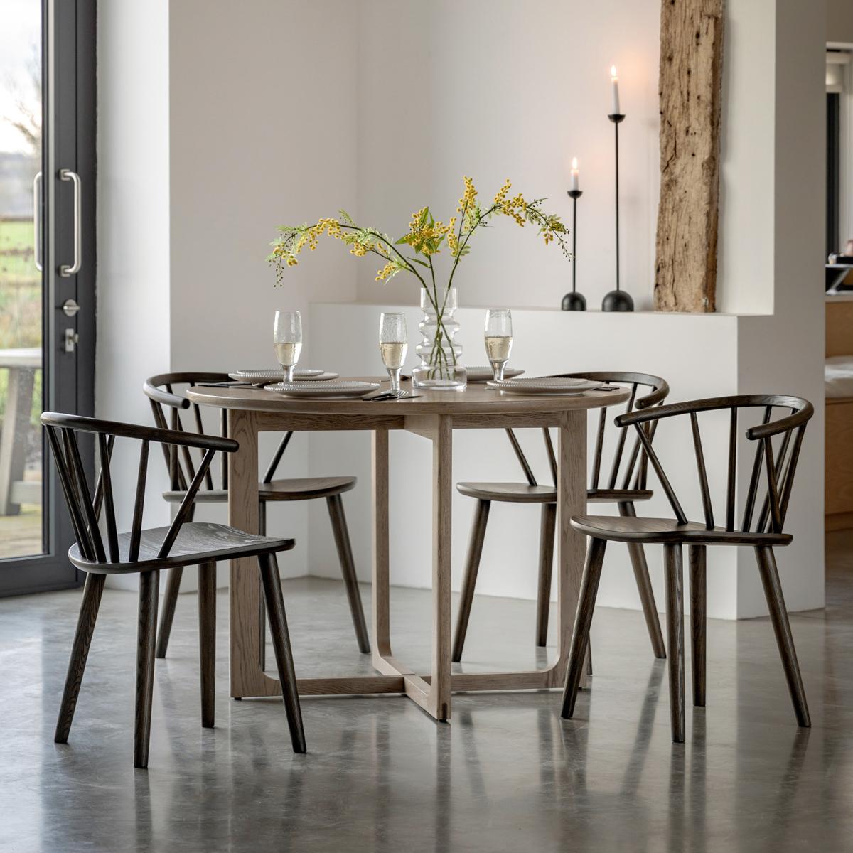 Whittle Round Dining Table – image 2