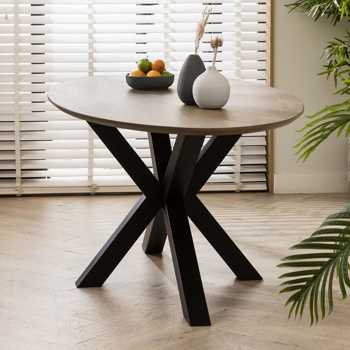ExDisplay Aries 6 Seater Solid Wooden Oval Dining Table 200cm – image 5