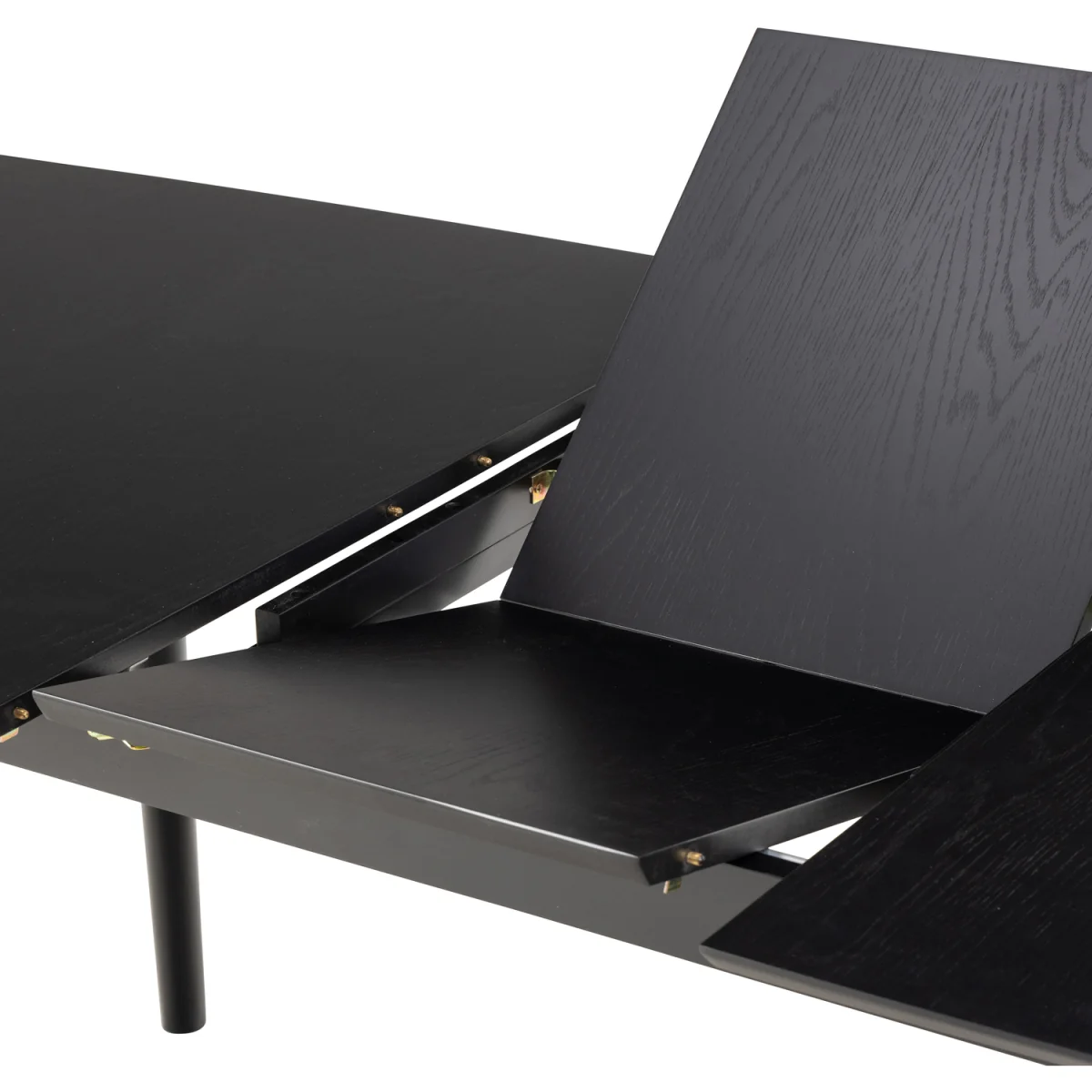 Montreux Rectangular Extending Dining Table 180 219 Cm - Black – image 2